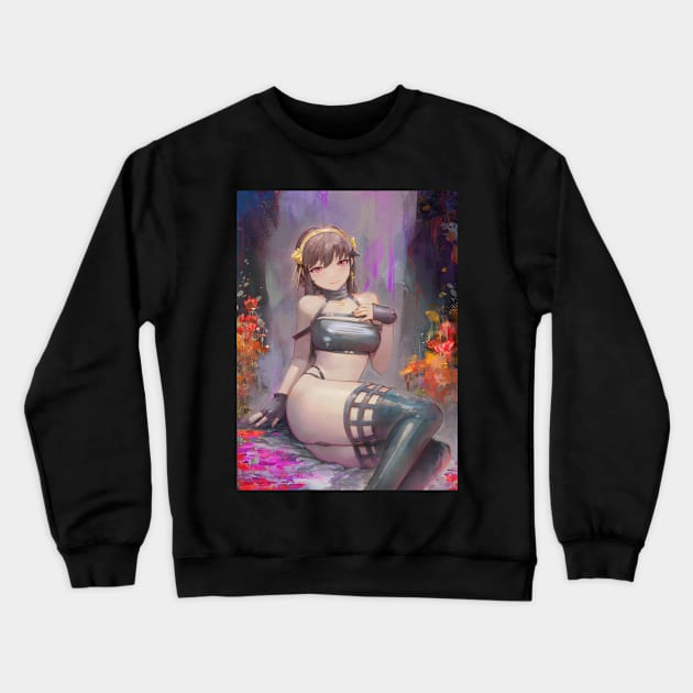 ヨル ブライア/ Yor Briar / Thorn Princess Crewneck Sweatshirt by yugenNovel